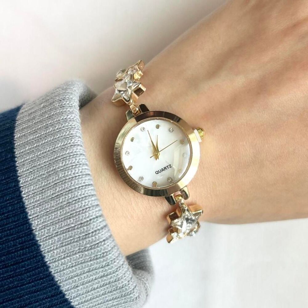 Vintage Inspired Luxury Gold Tone Watch